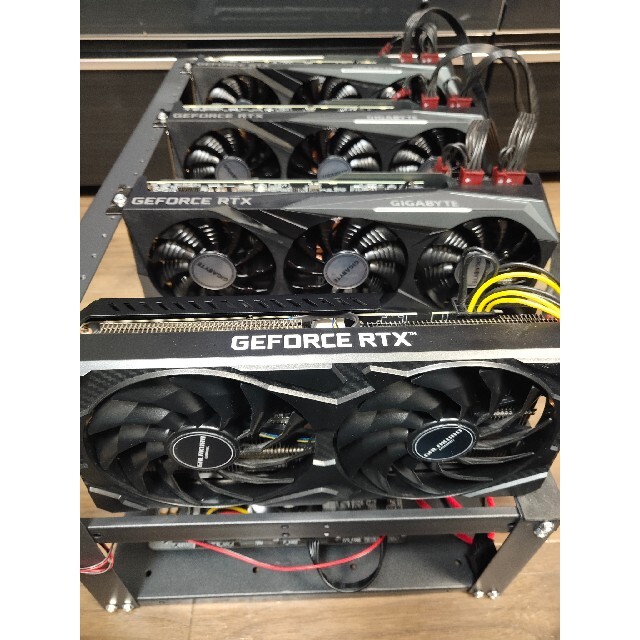 マイニングリグRTX3070 ④