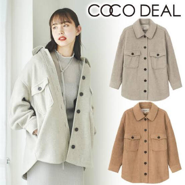 COCO DEAL(ココディール)の♡ オーバー シャツ ジャケット ♡ レディースのジャケット/アウター(その他)の商品写真