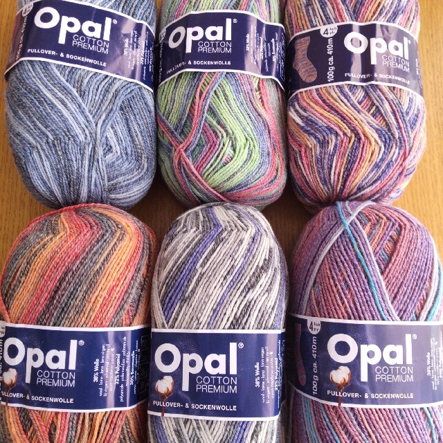 opal オパール コットンプレミアム ソックヤーン 毛糸