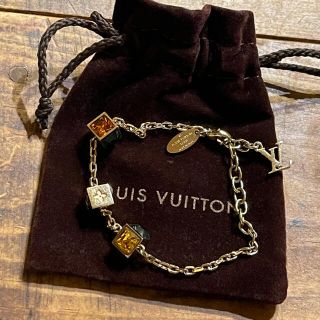 ルイヴィトン(LOUIS VUITTON)の【本日0時まで限定値下げ】ルイヴィトン　ギャンブルキューブ　ブレスレット(ブレスレット/バングル)