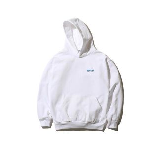 ワンエルディーケーセレクト(1LDK SELECT)のmanvan EMBROIDERED LOGO SWEAT HOODIE最終下げ(パーカー)