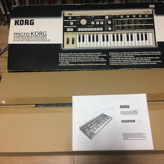KORG(コルグ)のmicro KORG 楽器の鍵盤楽器(キーボード/シンセサイザー)の商品写真
