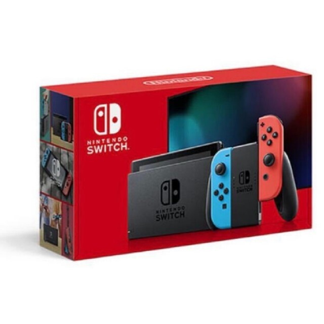 Nintendo Switch(ニンテンドースイッチ)のNintendoスイッチ　2021年2月28日購入 エンタメ/ホビーのゲームソフト/ゲーム機本体(携帯用ゲーム機本体)の商品写真