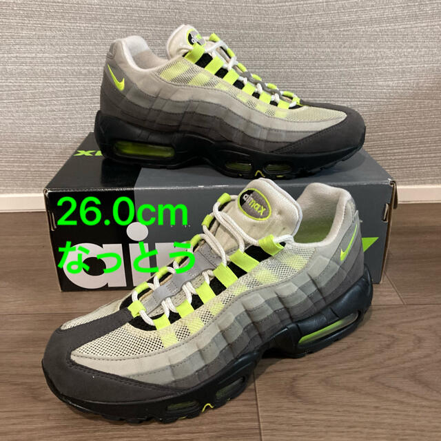 【26.0cm】NIKE AIR MAX 95 OG "VOLT 2018"