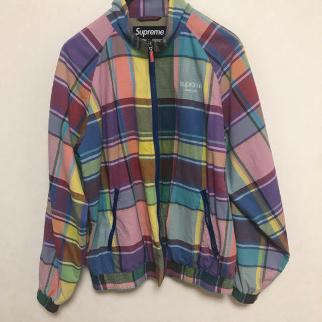 2017ss Supreme Madras Track Jacket