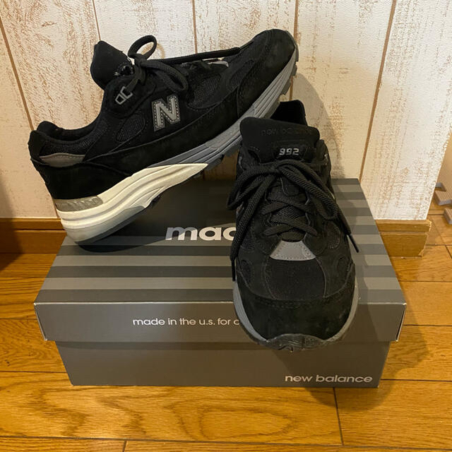 newbalance 992 bl ニューバランス　992 black