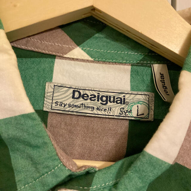 DESIGUAL(デシグアル)のデシグアル　長袖　チェック　シャツ メンズのトップス(シャツ)の商品写真