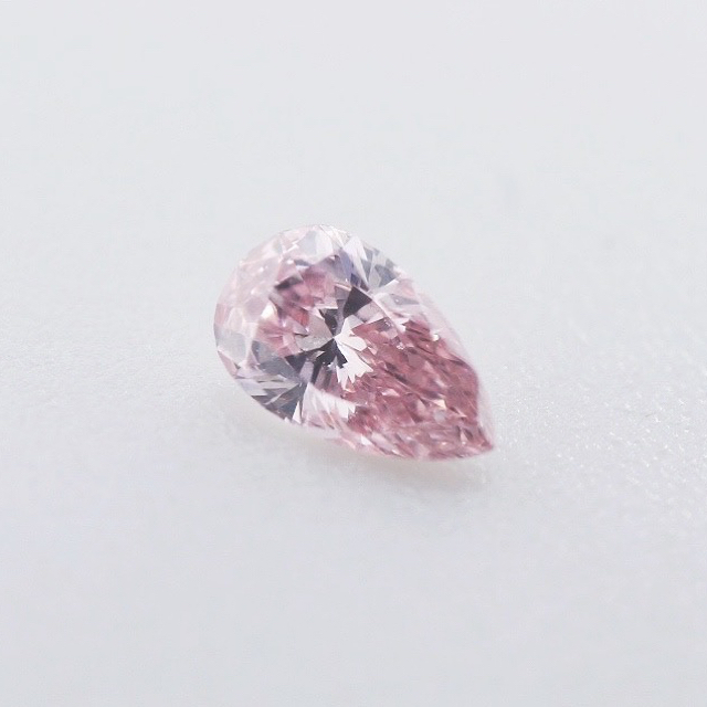 ピンクダイヤモンドルーズ 0.053ct・Fancy Purplish Pink