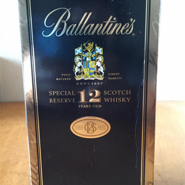サントリー(サントリー)のバランタイン 12年 ゴールドシール スペシャルリザーブ ウイスキー 食品/飲料/酒の酒(ウイスキー)の商品写真