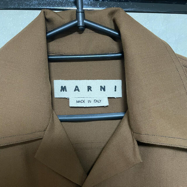 格安！　MARNI 19AW トロピカルウールシャツ　46 1