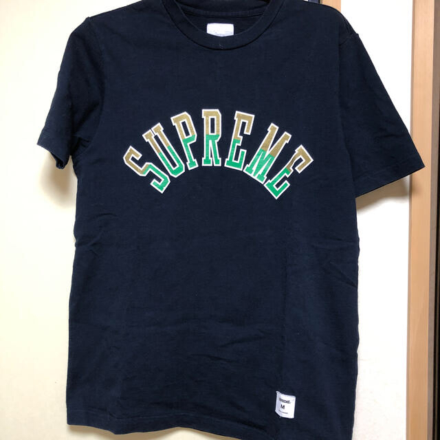 Supreme Curvel Logo Tee 17ss サイズM - Tシャツ/カットソー(半袖/袖なし)
