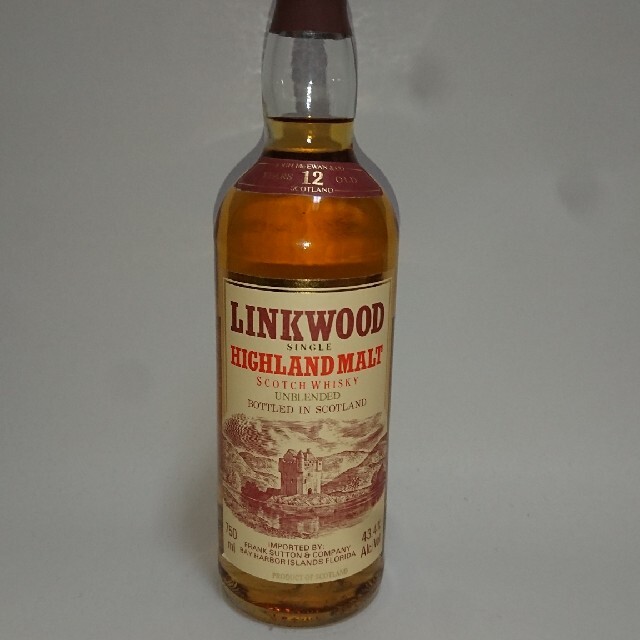 Linkwood 12y オフィシャル80年代流通品 アメリカ向け輸出品 1