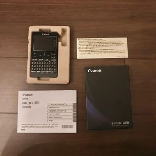 キヤノン(Canon)のCanon WORDTANK A512BK 電子辞書 英語(電子ブックリーダー)