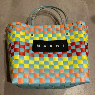 マルニ(Marni)のマルニ　ピクニックバック(かごバッグ/ストローバッグ)