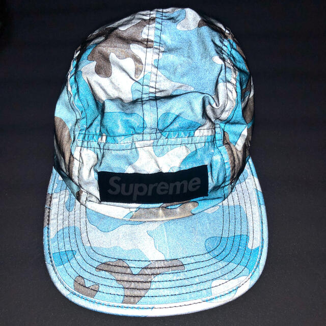 Supreme 18fw Reflective Camo Camp Cap