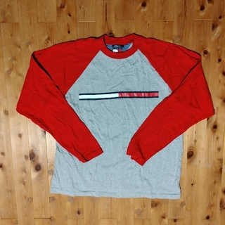 トミーヒルフィガー(TOMMY HILFIGER)のTommy Hilfiger トミヒル ロンT XL 古着(Tシャツ/カットソー(七分/長袖))