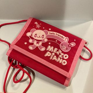 メゾピアノ(mezzo piano)のメゾピアノ マジックテープ財布(財布)