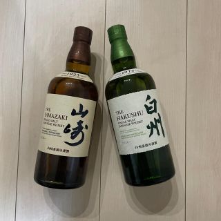 サントリー(サントリー)のサントリー山崎　白州　700ml 2本セット(ウイスキー)