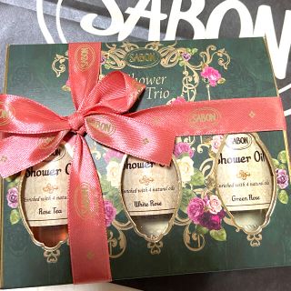 サボン(SABON)の新品♡sabonローズギフトシャワーオイル(ボディソープ/石鹸)