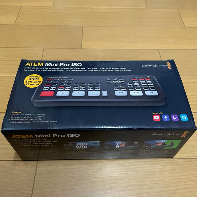 美品 ATEM Mini Pro ISO Blackmagic - カメラ