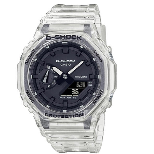 CASIO(カシオ)のGA-2100SKE-7AJFカシオーク スケルトン メンズの時計(腕時計(アナログ))の商品写真