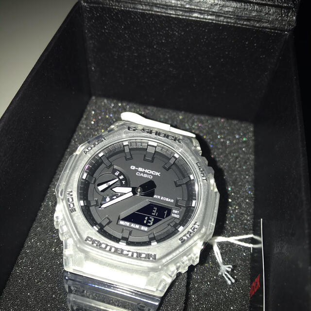 CASIO(カシオ)のGA-2100SKE-7AJFカシオーク スケルトン メンズの時計(腕時計(アナログ))の商品写真