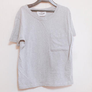 ヘザー(heather)のグレー ポケットTシャツ(Tシャツ(半袖/袖なし))