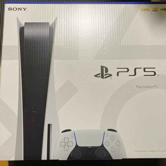 SONY(ソニー)のSONY PlayStation5 CFI-1000A01 新品未開封 エンタメ/ホビーのゲームソフト/ゲーム機本体(家庭用ゲーム機本体)の商品写真