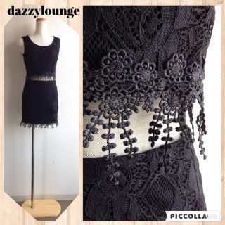 デイジーストア(dazzy store)のdazzyloungeレースワンピース(ミニワンピース)