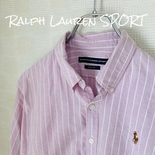 ラルフローレン(Ralph Lauren)の海外古着 ラルフローレンスポーツ Ralph Lauren 長袖シャツ ゆるだぼ(シャツ/ブラウス(長袖/七分))