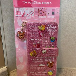 ディズニー(Disney)のディズニー　手帳型スマホケース(iPhoneケース)