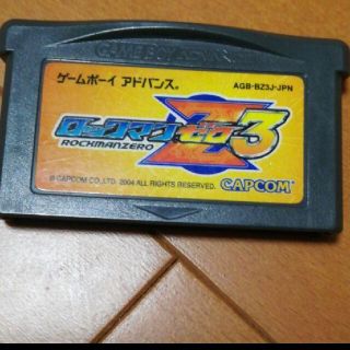 ゲームボーイアドバンス(ゲームボーイアドバンス)のロックマンゼロ3　カセットのみ(携帯用ゲームソフト)