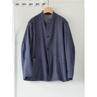COMOLI - COMOLI 21SS リネンコットンスタンドカラージャケット サイズ