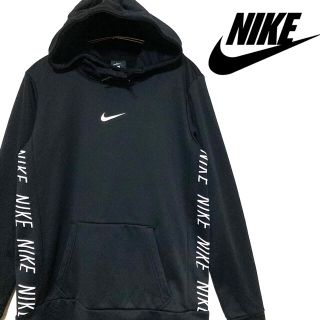 ナイキ(NIKE)の【超美品】NIKE パーカー センターロゴ  レディース　スポーツ　トレーニング(パーカー)