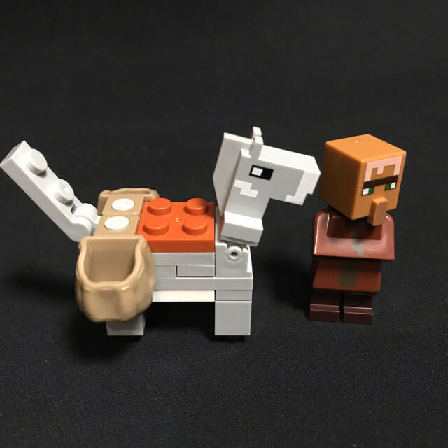 マイクラ レゴ 互換品 村人 ロバ キッズ/ベビー/マタニティのおもちゃ(積み木/ブロック)の商品写真