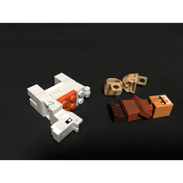 マイクラ レゴ 互換品 村人 ロバ キッズ/ベビー/マタニティのおもちゃ(積み木/ブロック)の商品写真