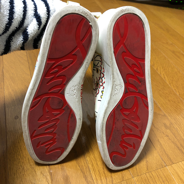 Christian Louboutin(クリスチャンルブタン)のルブタン ハイカットスニーカー メンズの靴/シューズ(スニーカー)の商品写真