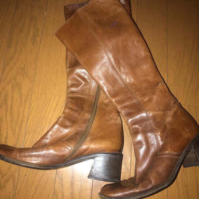 7〜80s PRADA ロングブーツ ニーハイ ニーブーツ