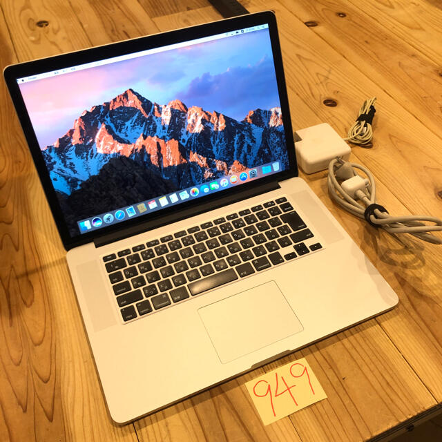 最上位モデル！MacBook pro retina 15インチ mid20142014