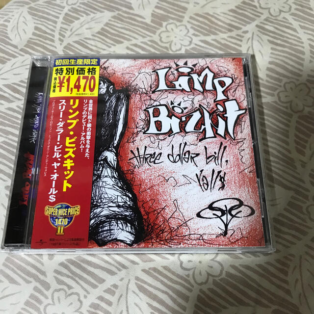 スリー・ダラー・ビル、ヤ・オール＄Limp Bizkit CD エンタメ/ホビーのCD(ポップス/ロック(洋楽))の商品写真