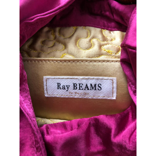 Ray BEAMS(レイビームス)のキルティング サテン巾着バッグ レディースのバッグ(ハンドバッグ)の商品写真