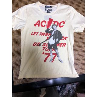 ヒステリックグラマー(HYSTERIC GLAMOUR)のHYSTERIC  GLAMOUR TシャツイエローSサイズ(Tシャツ/カットソー(半袖/袖なし))