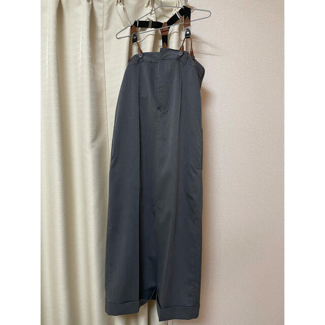 Ameri VINTAGE(アメリヴィンテージ)のAmeri vintage OVERALLS LIKE DRESS レディースのワンピース(ロングワンピース/マキシワンピース)の商品写真