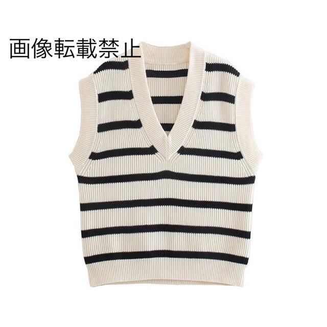 ZARA - 🌼春新作💐3618◇ボーダー ニット ベストの通販 by 正規 ZARA - 🌼春新作💐3618◇ボーダー ニット ベストの通販 by 正規