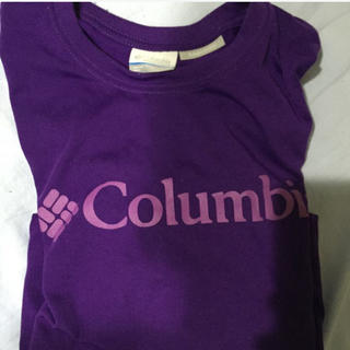 コロンビア(Columbia)のcolumbia 半袖Tシャツ 紫(Tシャツ(半袖/袖なし))