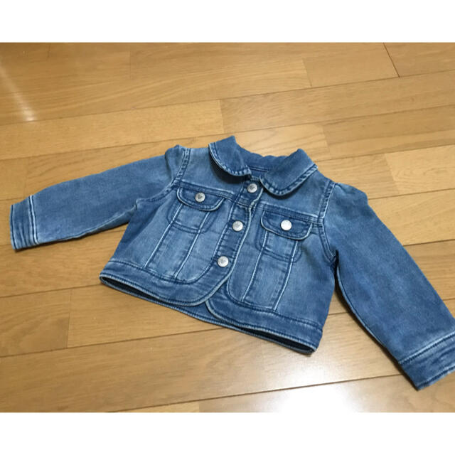 babyGAP(ベビーギャップ)のbabyGAP Gジャン デニムジャケット キッズ/ベビー/マタニティのベビー服(~85cm)(ジャケット/コート)の商品写真