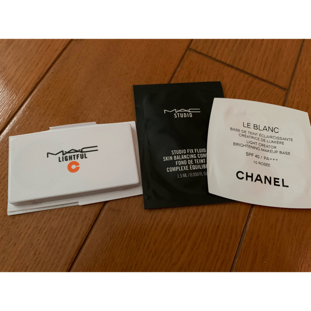 CHANEL(シャネル)のシャネルコットンと試供品セット コスメ/美容のコスメ/美容 その他(その他)の商品写真