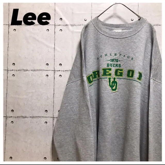 Lee(リー)のLEE SPORT•スウェット•プリント•トレーナー•グレー•Oregon メンズのトップス(スウェット)の商品写真