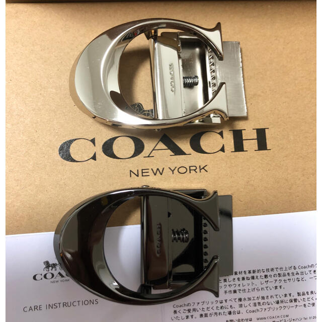 COACH(コーチ)の【専用出品】COACHコーチ 新品正規品リバーシブルベルトのバックル  メンズのファッション小物(ベルト)の商品写真