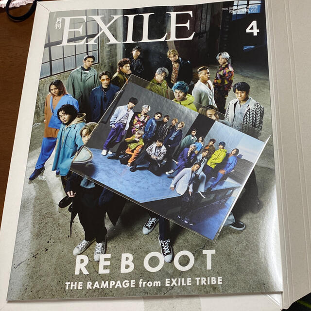 THE RAMPAGE(ザランページ)のTHE RAMPAGE 月刊EXILE 4月号 エンタメ/ホビーの雑誌(音楽/芸能)の商品写真